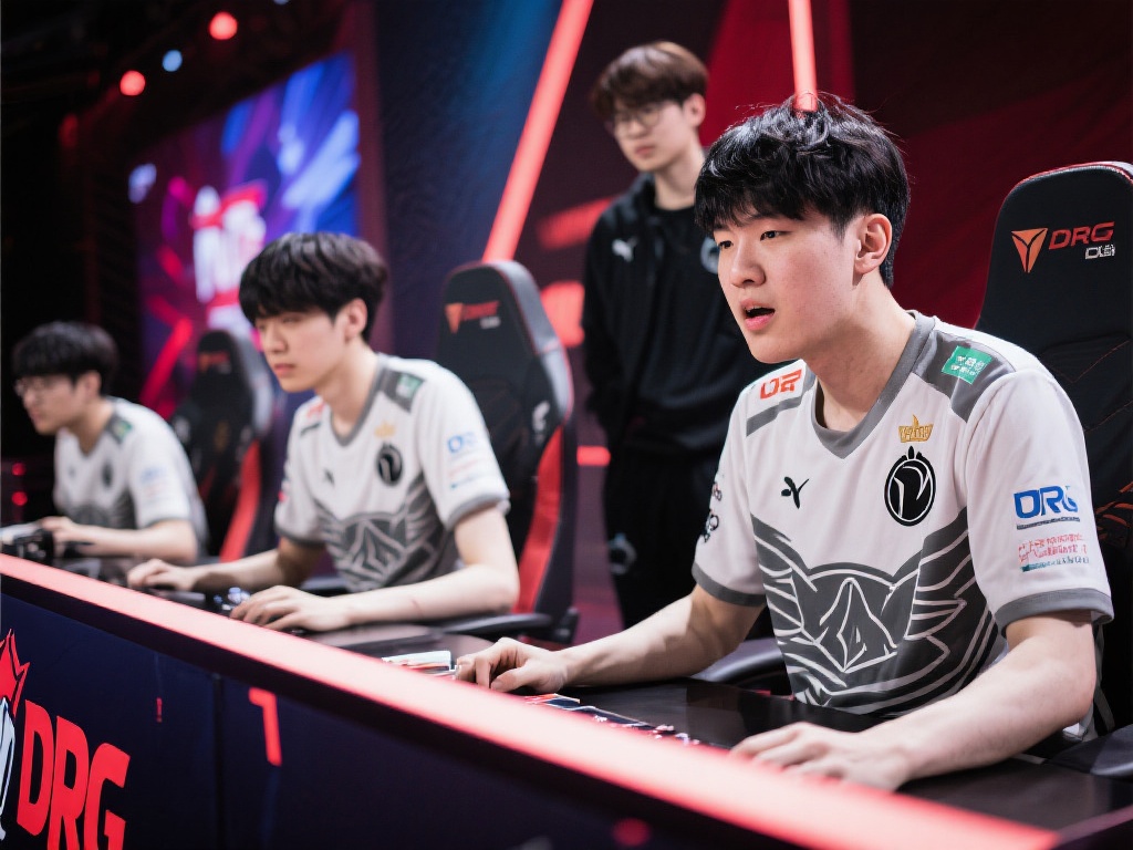 此前某场比赛中，DRG选手在处于劣势时展