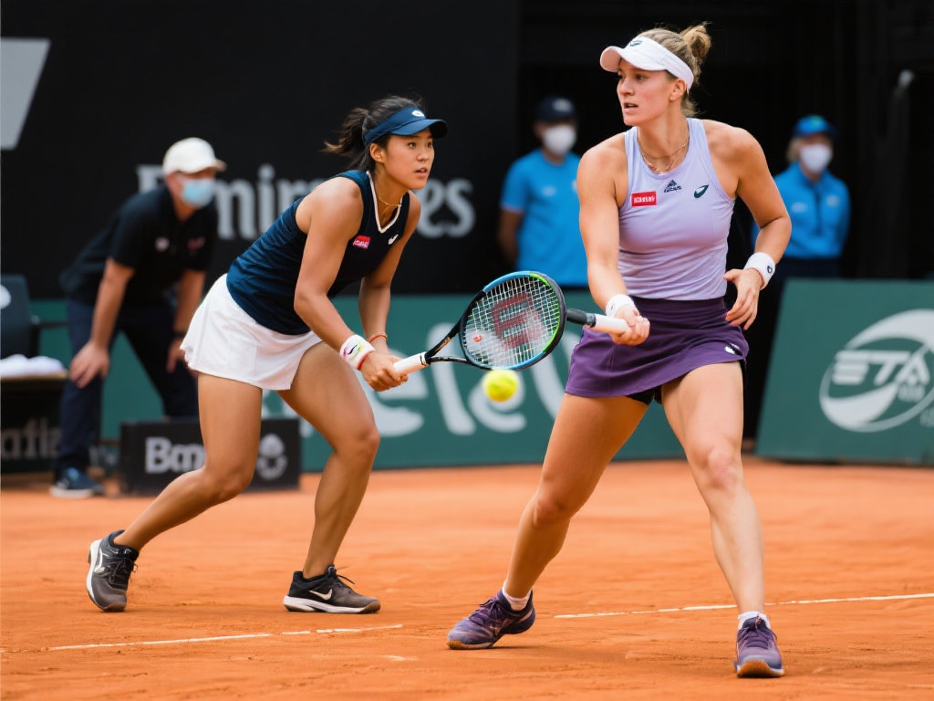 郑钦文力克梅尔滕斯,强势挺进查尔斯顿WTA500赛八强 以这场对阵梅尔滕斯的比赛为例,郑钦文在首